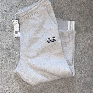 Brand new grey joggers from adidas